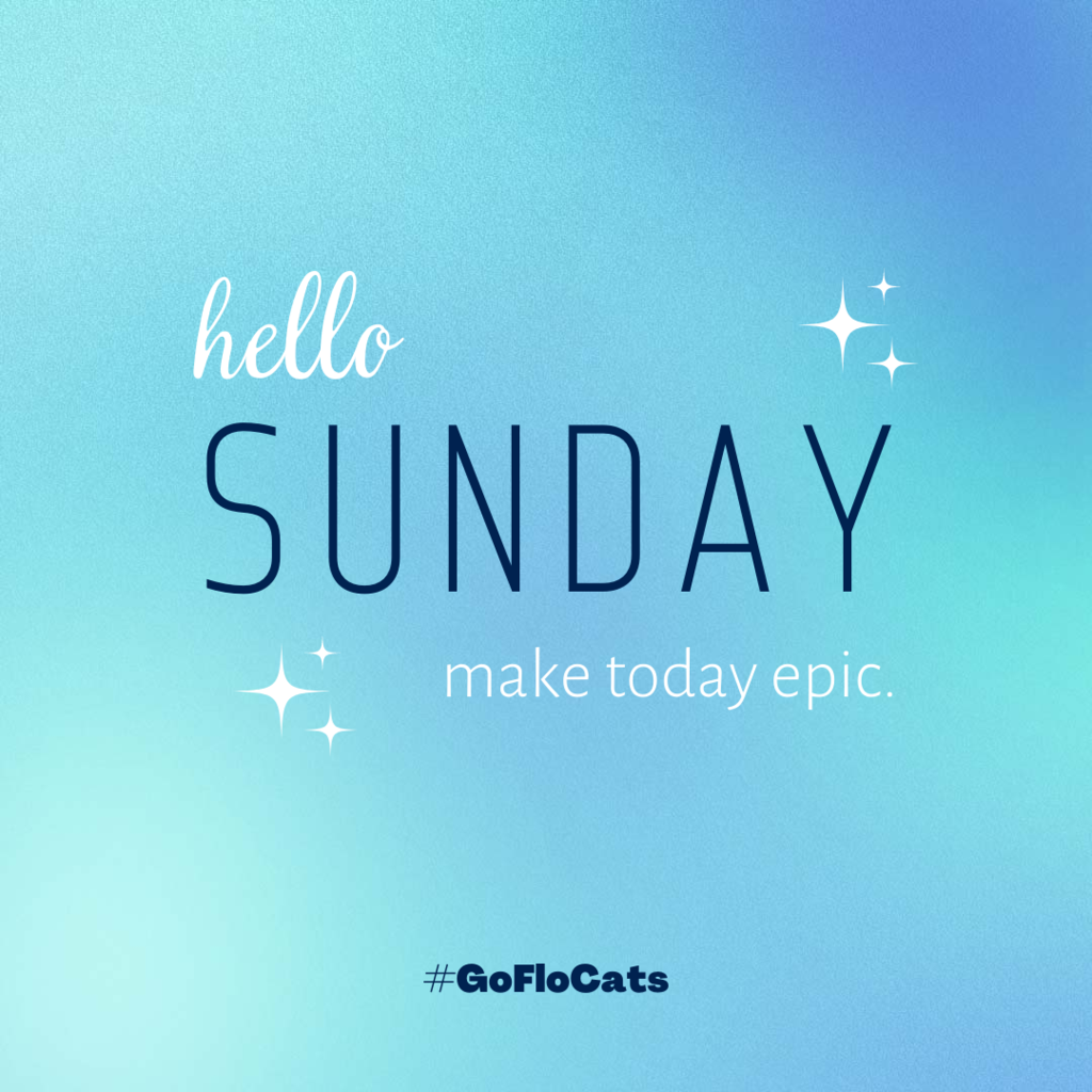 Hello Sunday make today epic