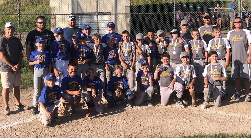 Florence and Kingsford Little League Players and Coaches
